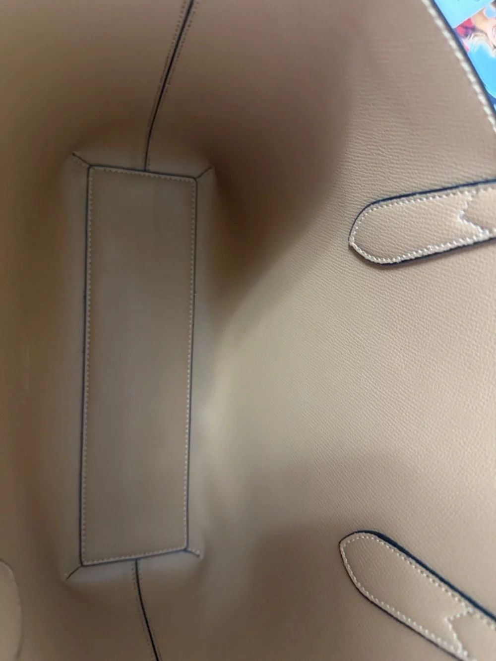 Classic Plaid Tote Bag in Beige - Picture 7 of 10